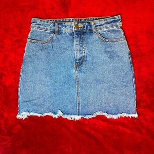 Denim skirt
